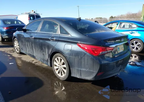 2014 Hyundai Sonata Limited z USA, uszkodzony, nr VIN 5NPEC4AC3EH837865